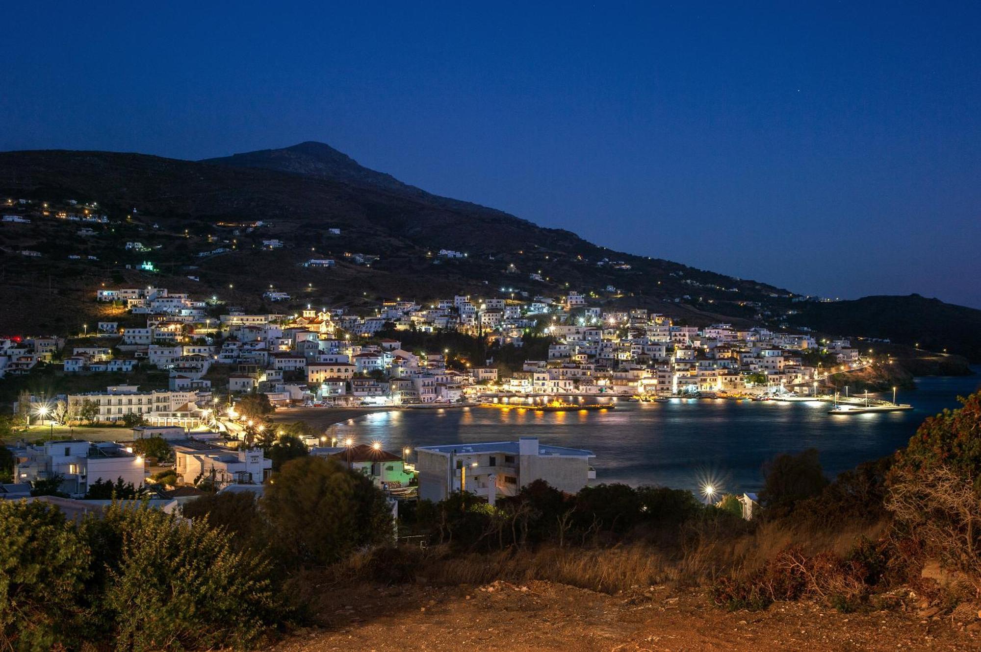 Niriis Sea View Studio Melite Batsi Bací Kültér fotó