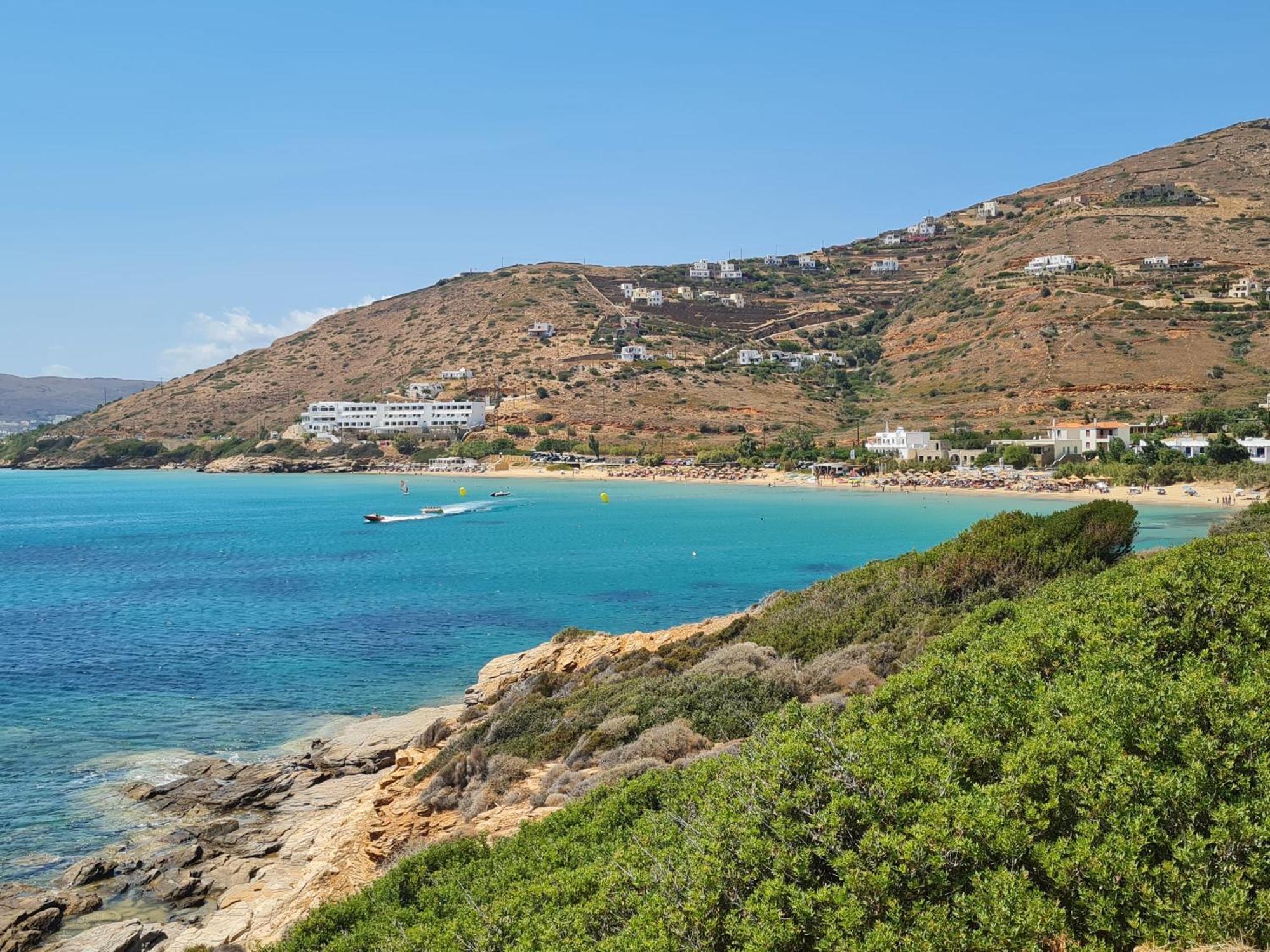 Niriis Sea View Studio Melite Batsi Bací Kültér fotó